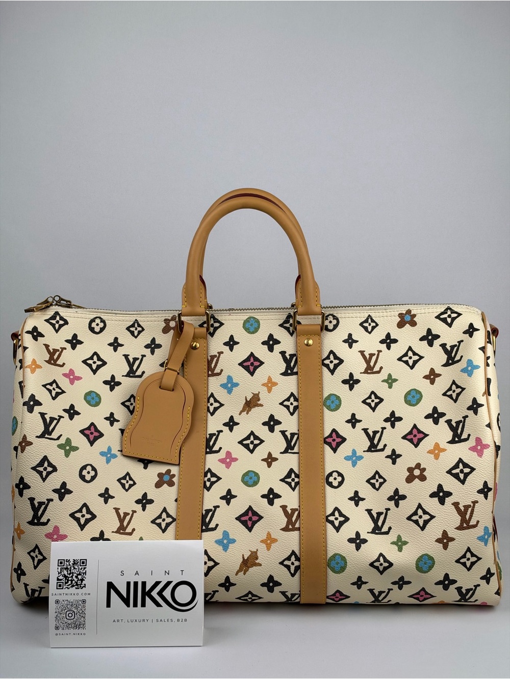 Louis Vuitton x Tyler, The Creator Keepall Bandoulière 45 Vanilla
